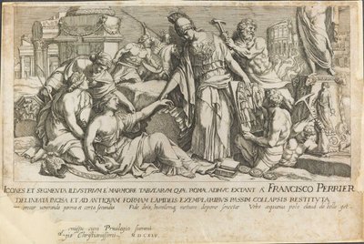 Battle Scene by Francois Perrier